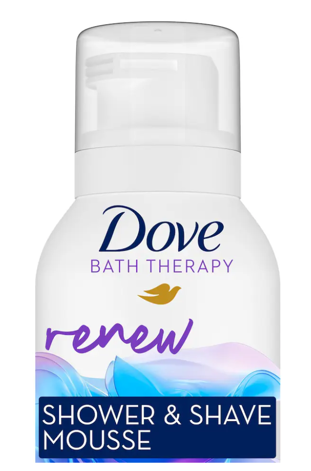 Dove Renew Shower & Shave Mousse Wild Violet & Pink Hibiscus 200ml (PACK 4)