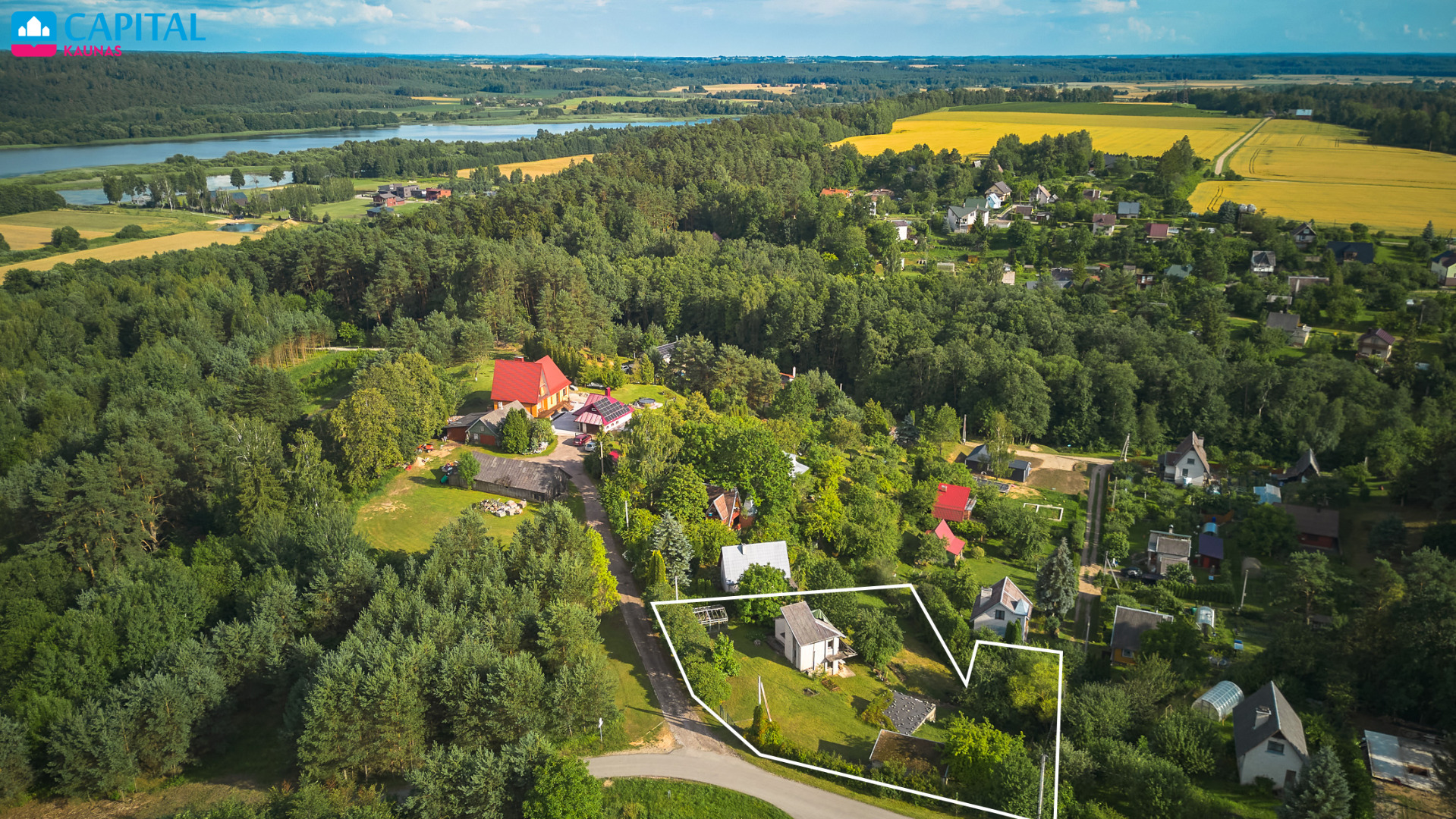 Kauno rajone, Guogų kaime, Sodų g. parduodamas namas