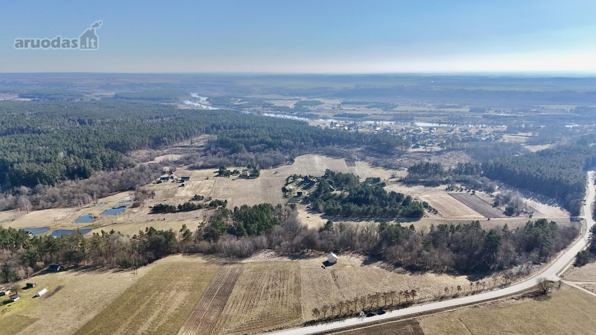 Širvintų rajone, Rusių Rago kaime, parduodamas karkasinis namas