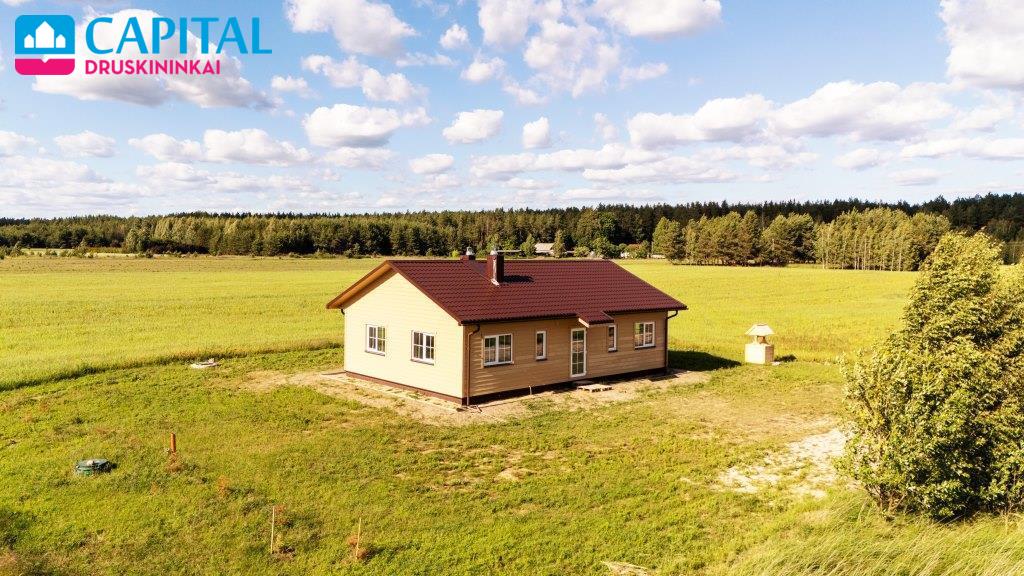 Druskininkų rajone, Namas Veršių kaime, parduodamas namas netoli ežero