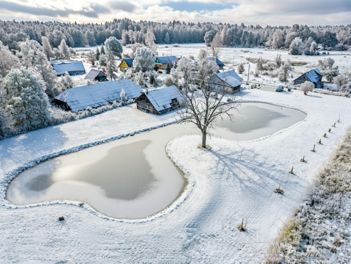 Ignalinos raj., Kelpučių k., parduodama 79,98kv.m. sodyba su tvenkiniu