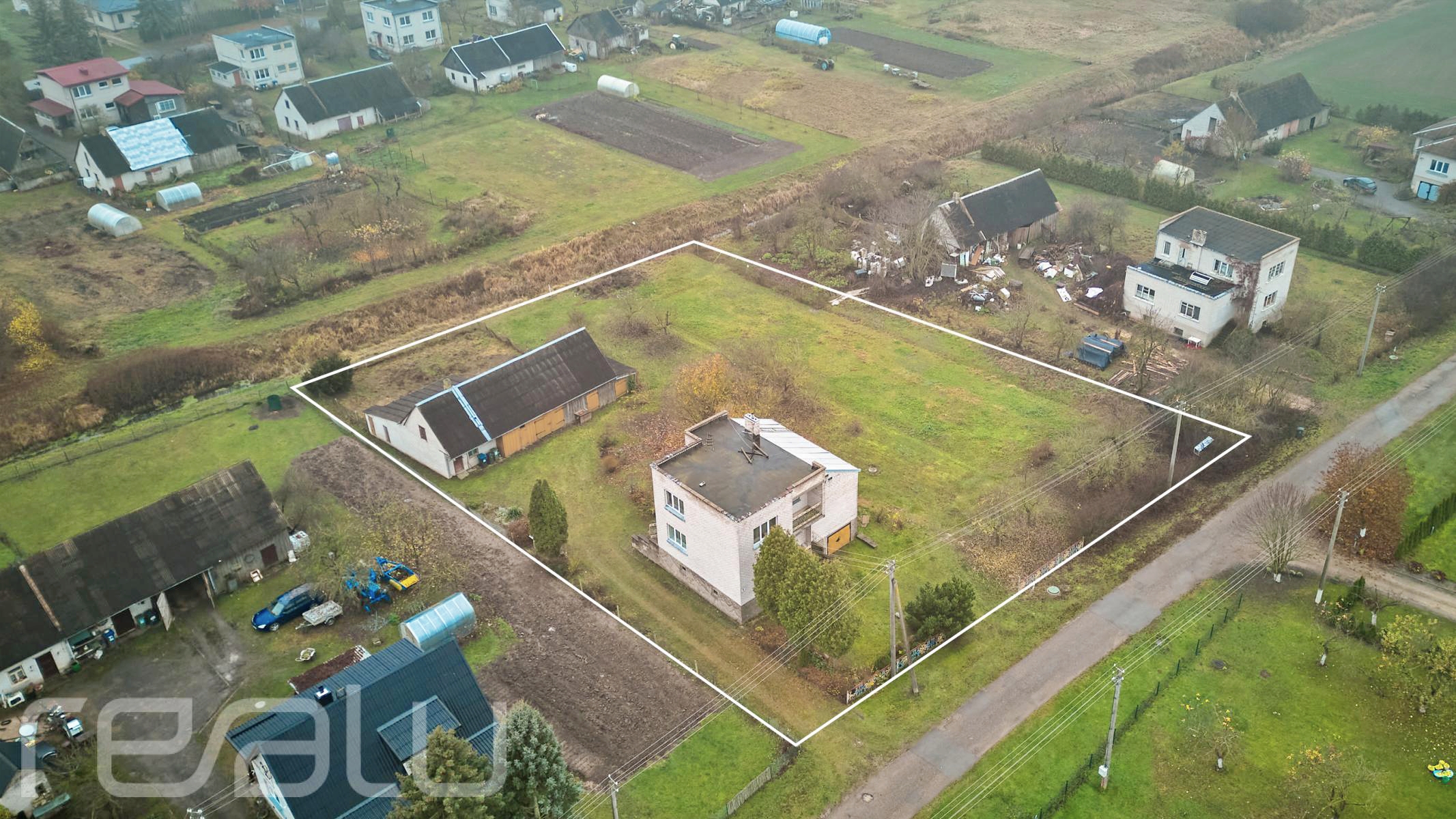 Kaišiadorių rajone, Kunionių kaime parduodamas 207,87 kv.m. namas