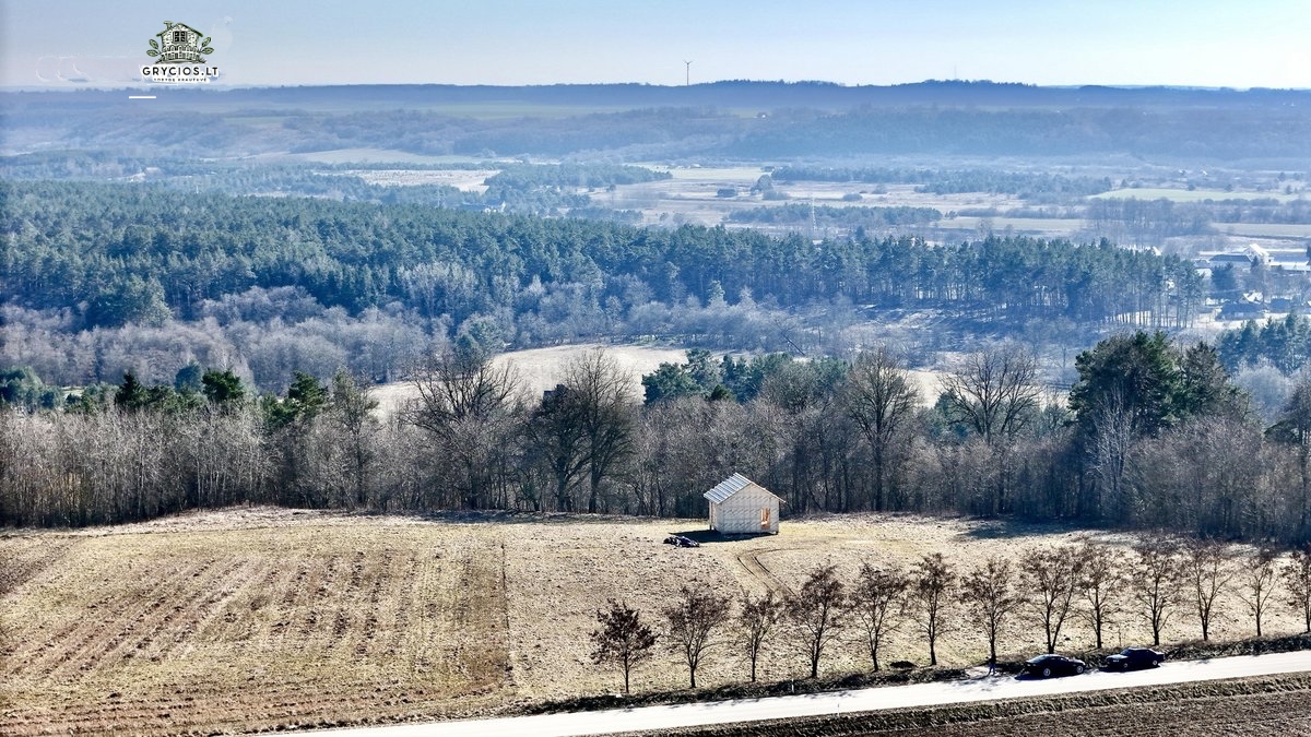 Širvintų rajone, Rusių Rago kaime, parduodamas karkasinis namas