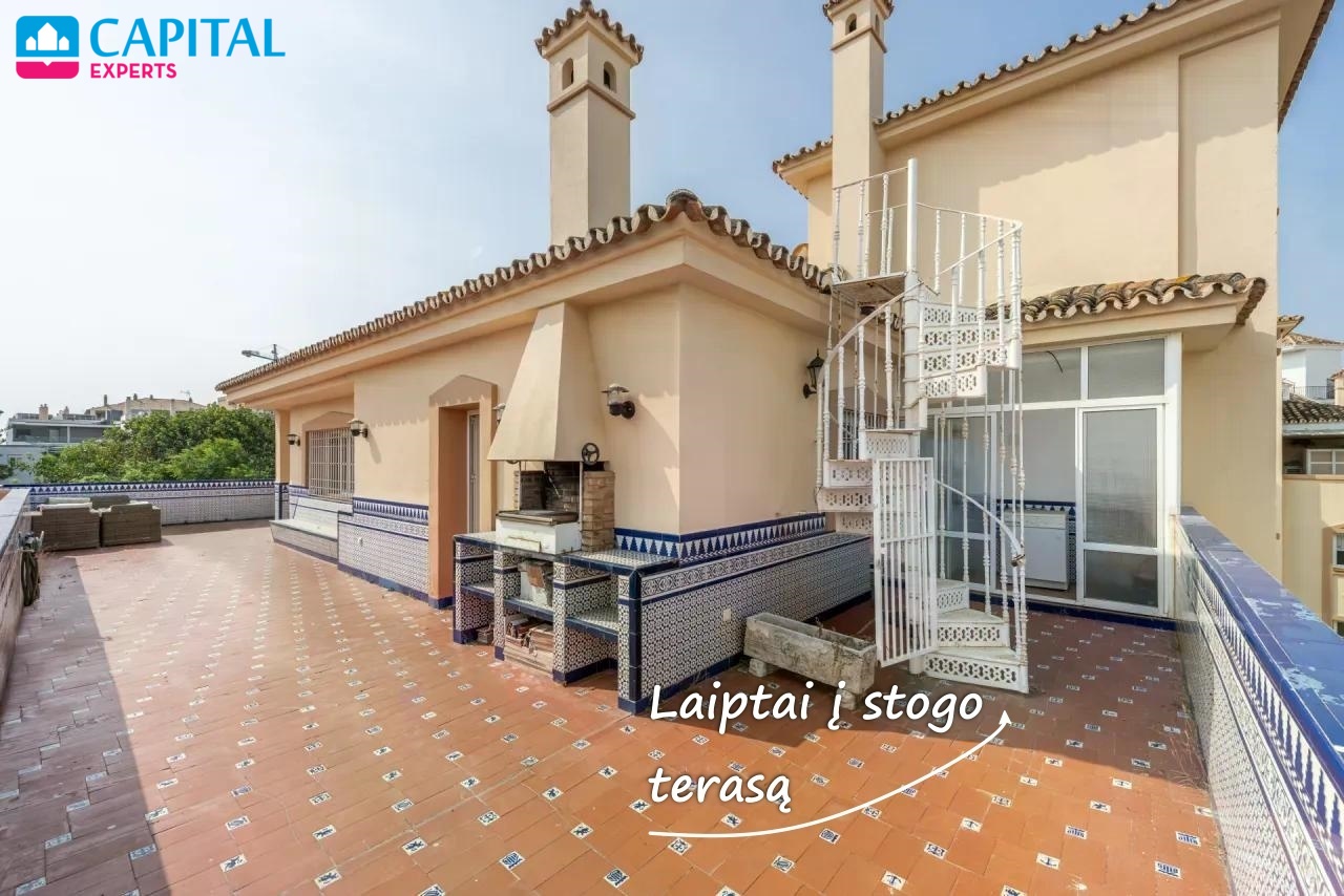 Ispanijoje, Andalūzijos regione, Fuengirola mieste, parduodamas 413 kv.m. butas