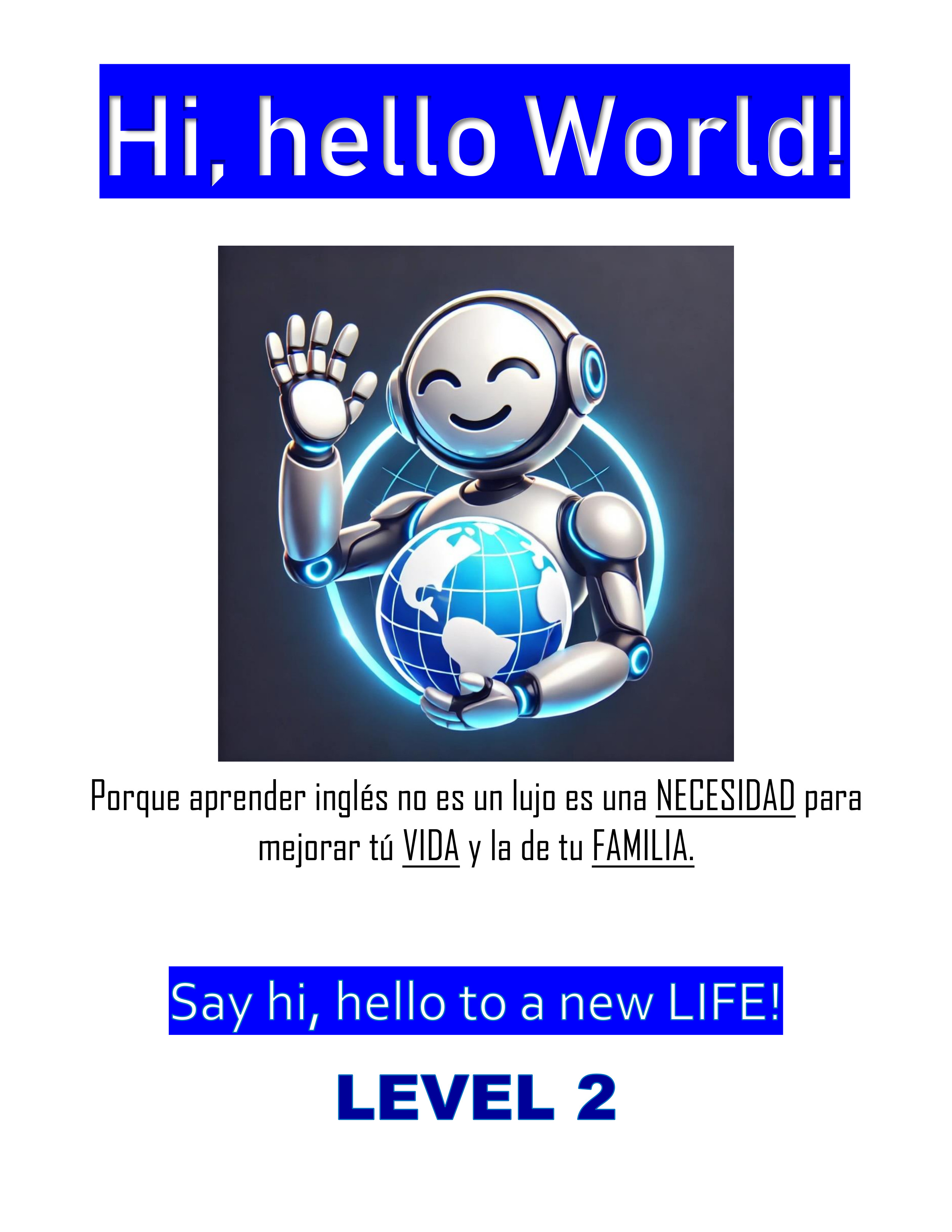 Libro: Hi, Hello World! Nivel 2