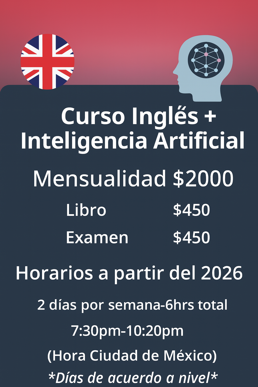 CURSO DE INGLÉS + IA 