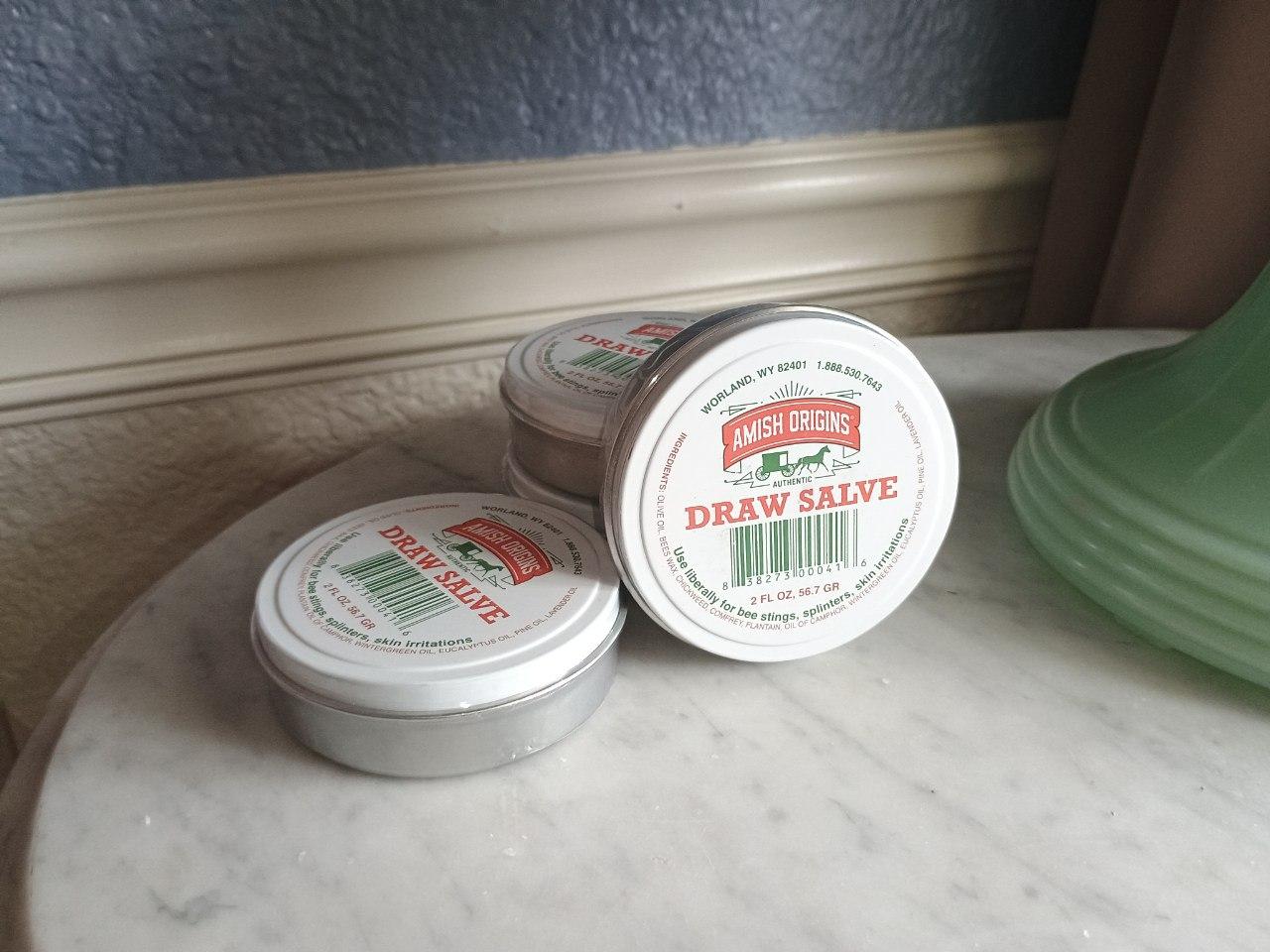 Amish Origins Draw Salve