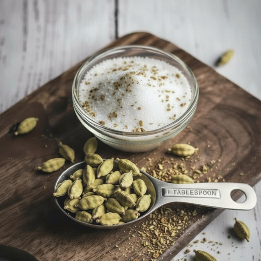 Cardamom Infused Sugar
