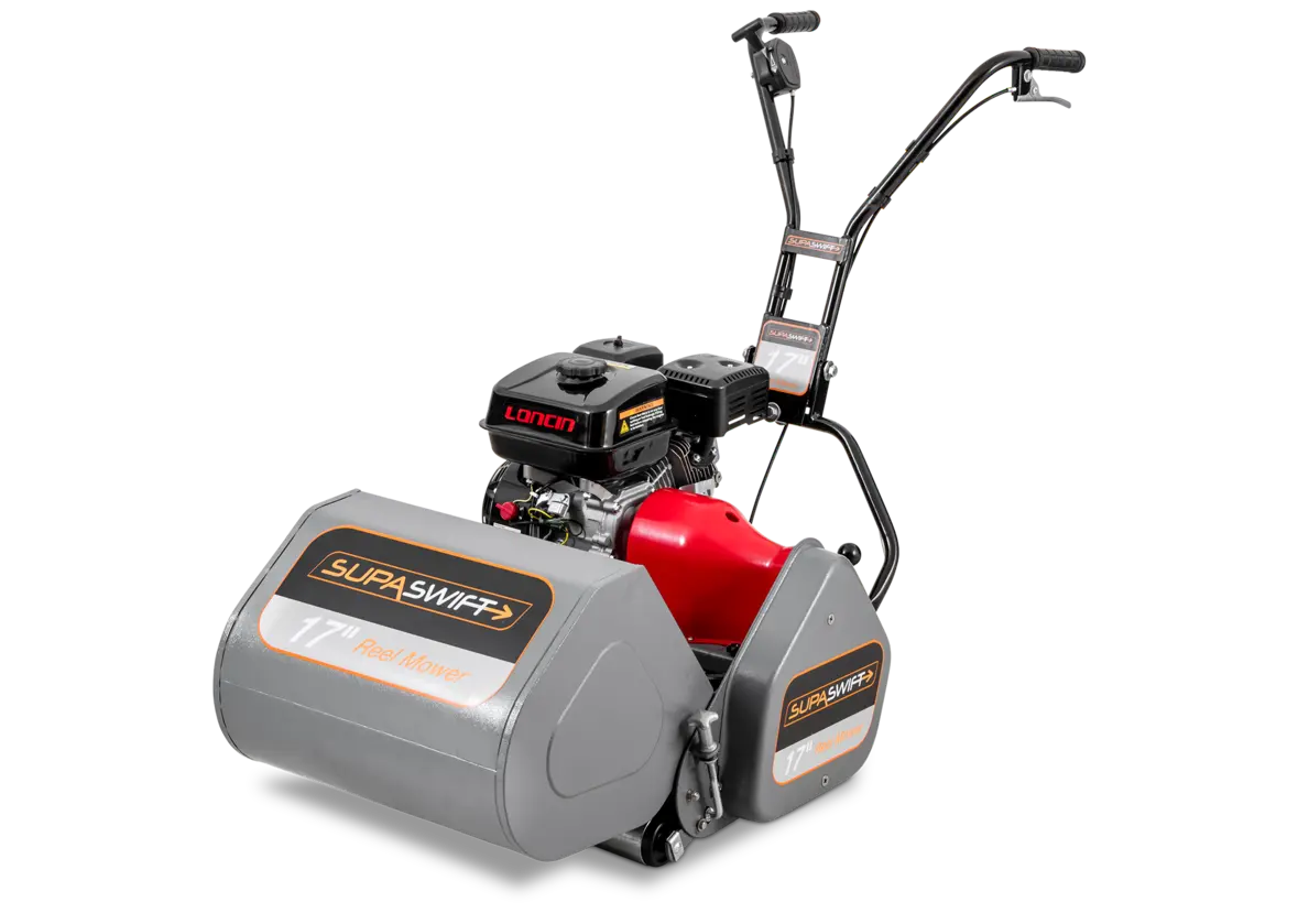 SupaSwift 417ACM 17" Cylinder Mower 6 Blade Split Rear Roller