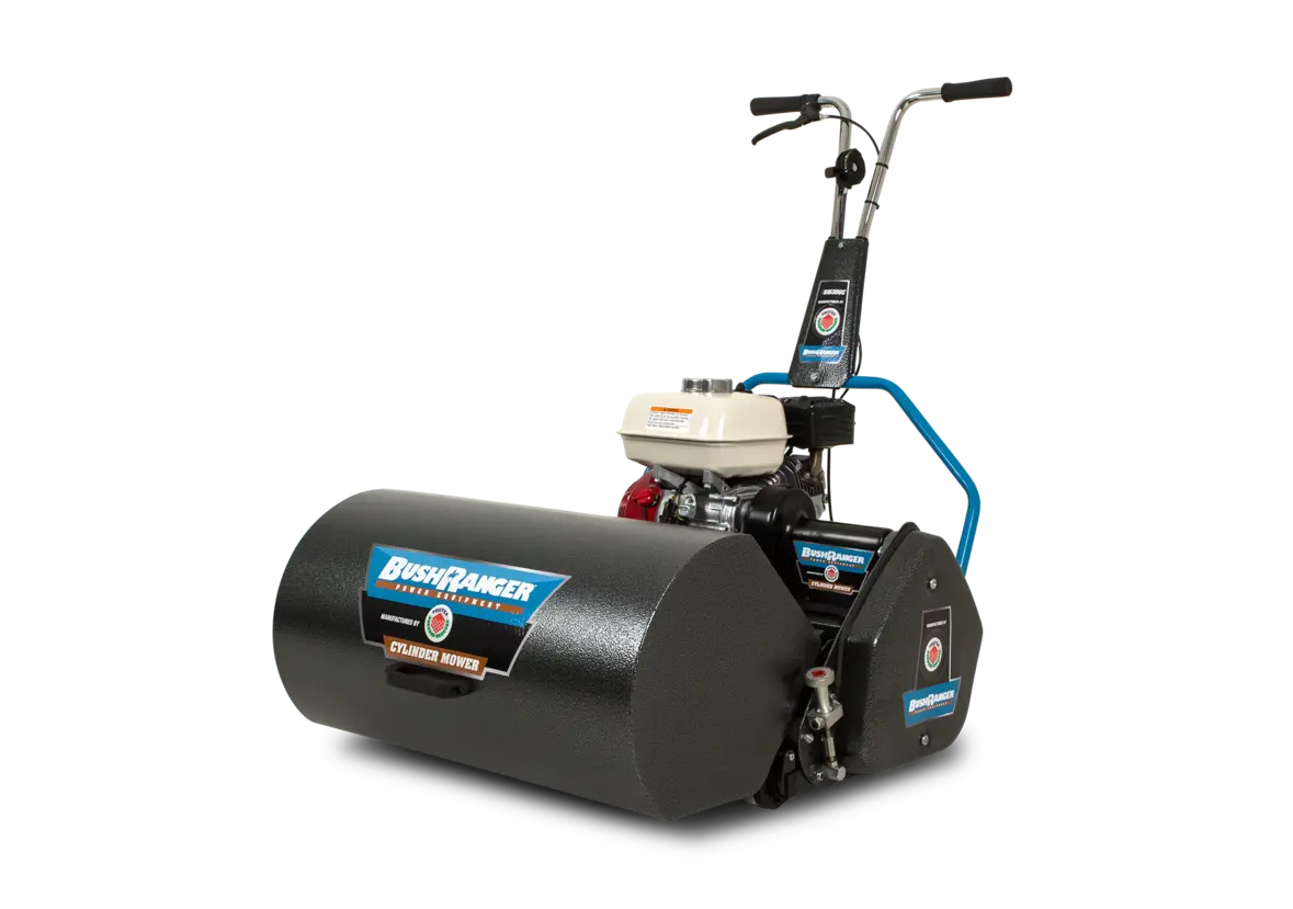Bushranger Protea SI630GC 9 Blade Low Cut Smooth, 25" (630 mm) Cut, Greens Cylinder Reel Mower Fitted With a Honda 5 hp Engine and Click Adjusters