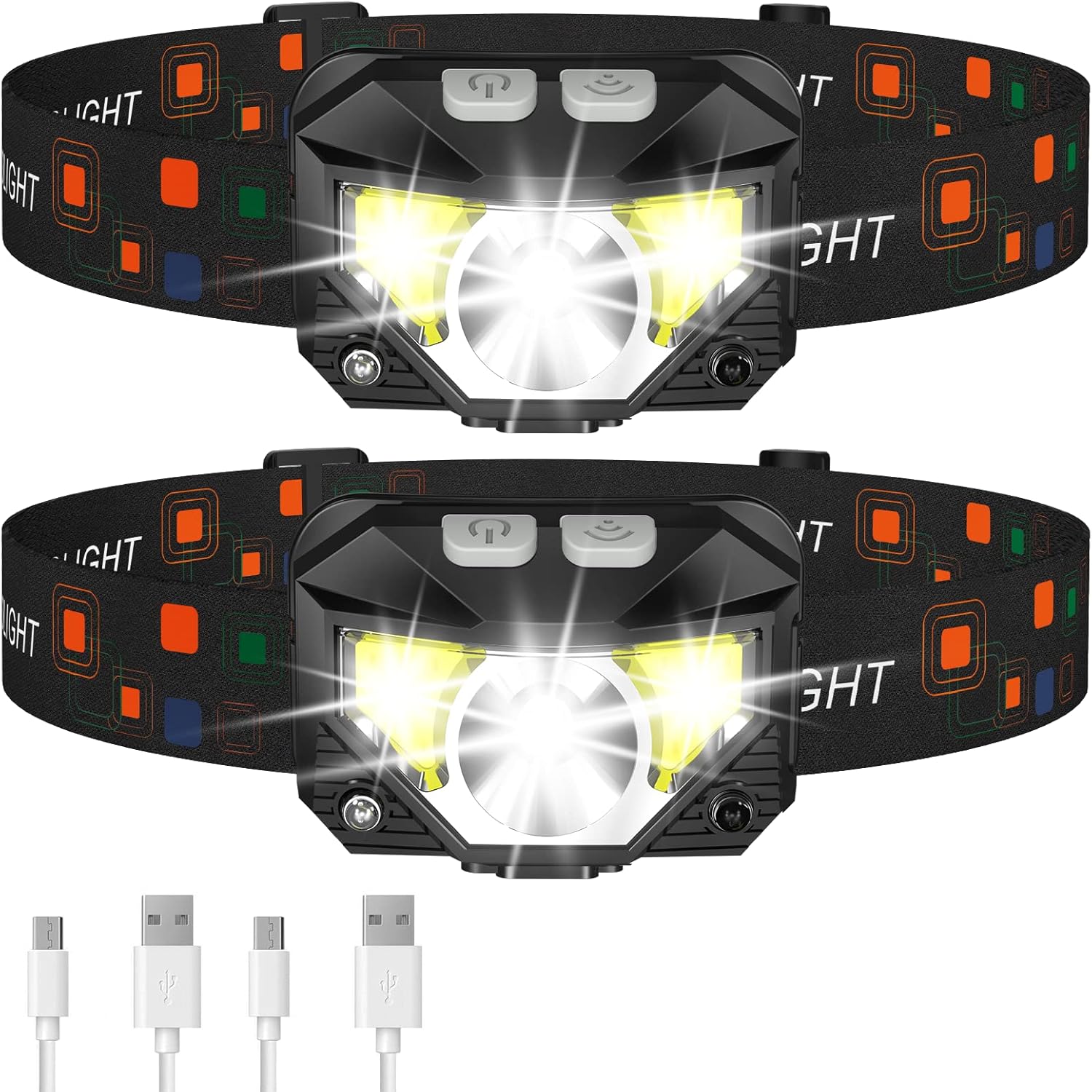 LHKNL Headlamp Rechargeable