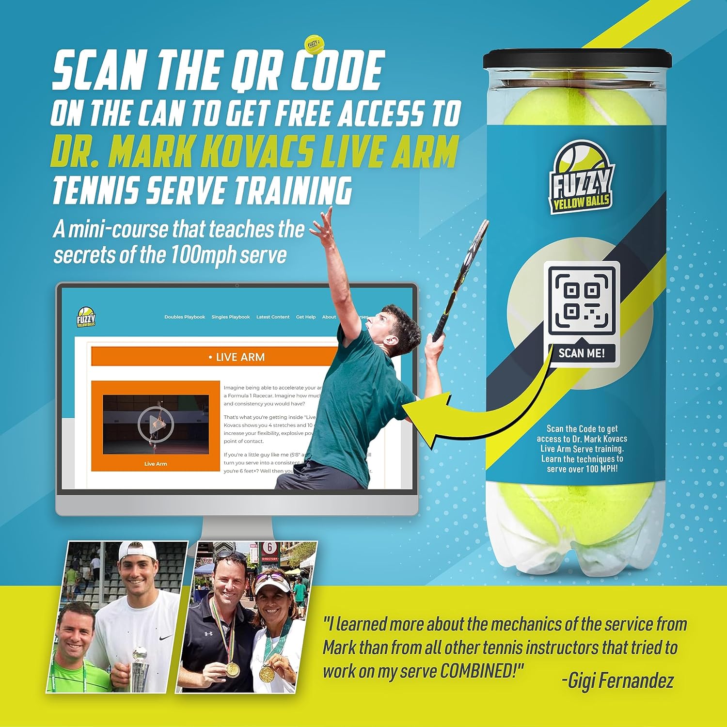 Tennis Balls by Fuzzy Yellow Balls