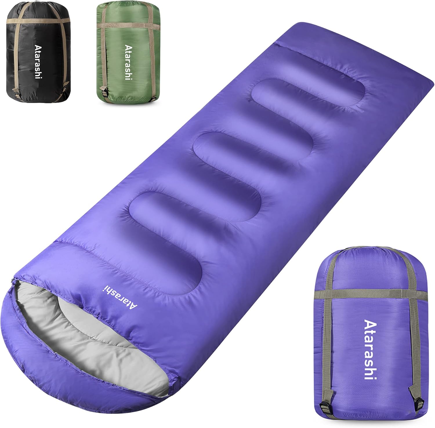 Atarashi Camping Sleeping Bag- 4 Seasons for Adults