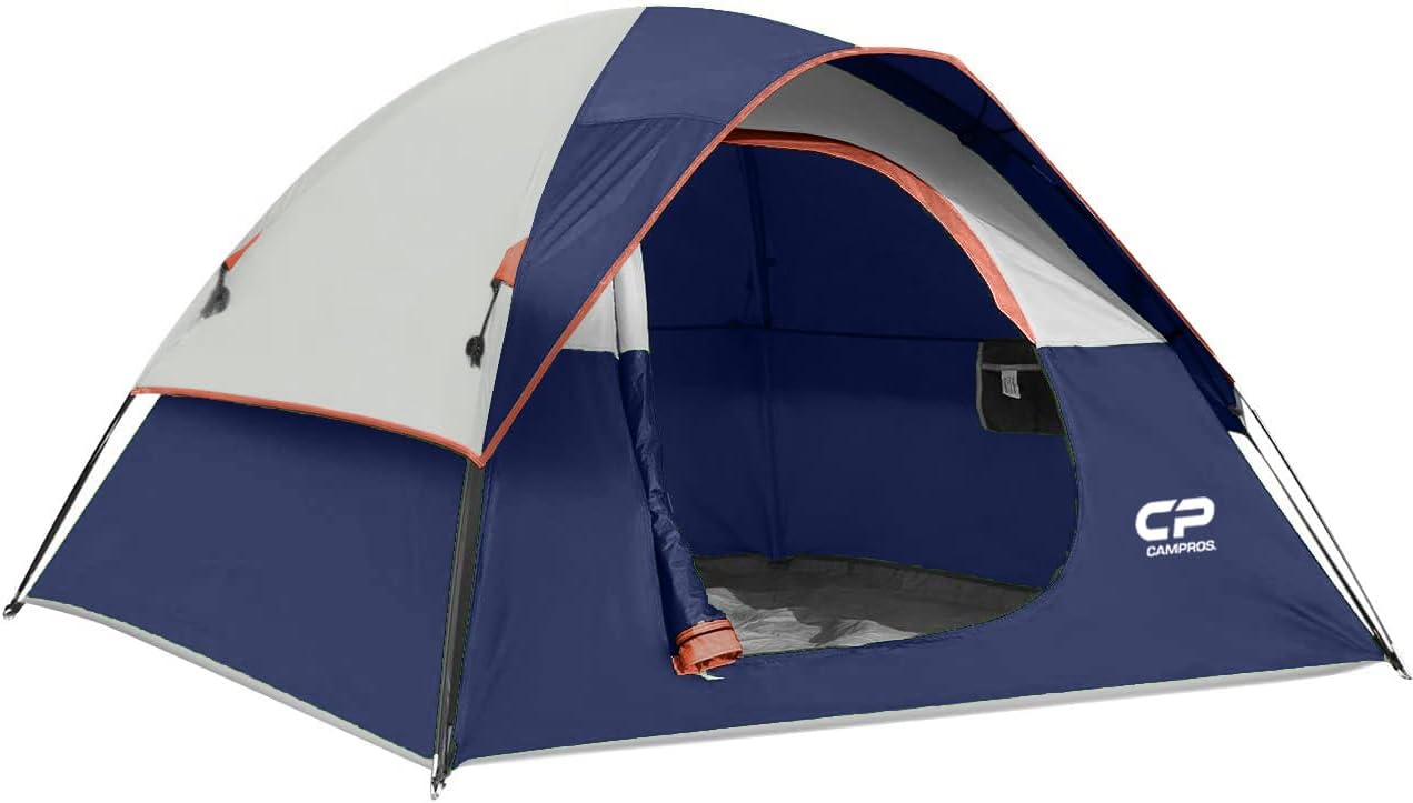 CAMPROS CP 3 Person Tent - Dome Tents for Camping