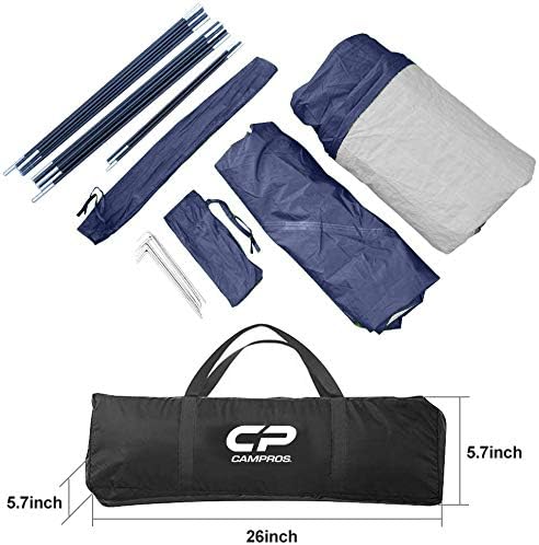 CAMPROS CP 3 Person Tent - Dome Tents for Camping