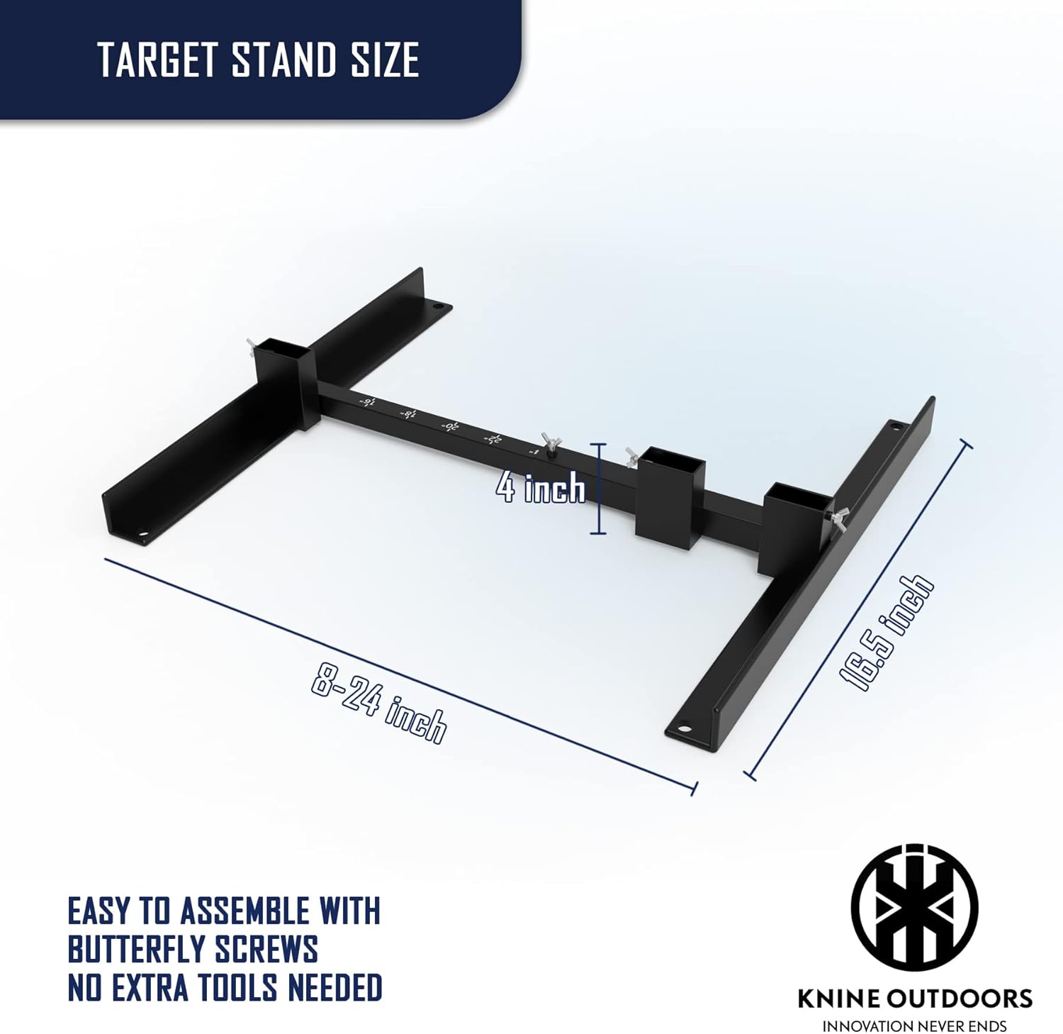 KNINE OUTDOORS Shooting Target Stand for Outdoors