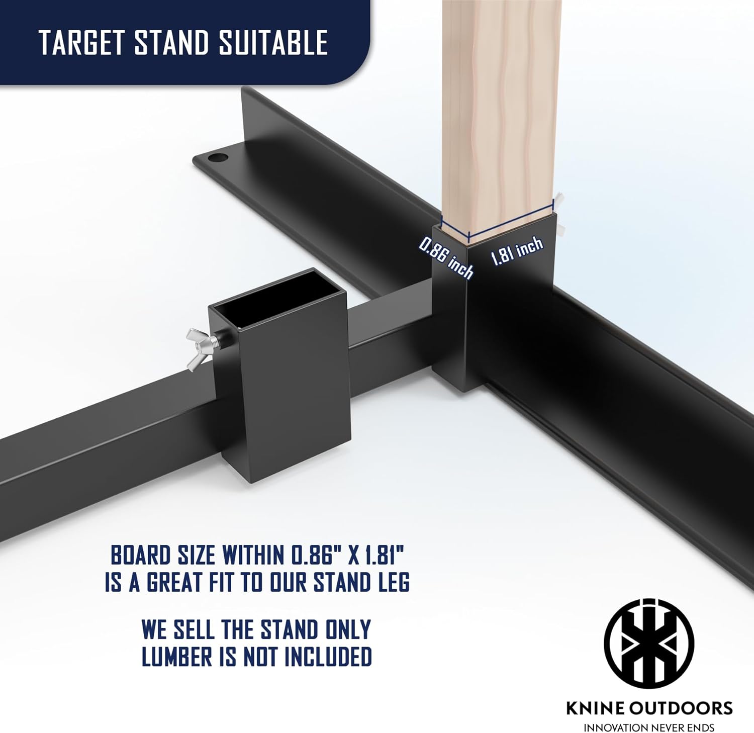 KNINE OUTDOORS Shooting Target Stand for Outdoors