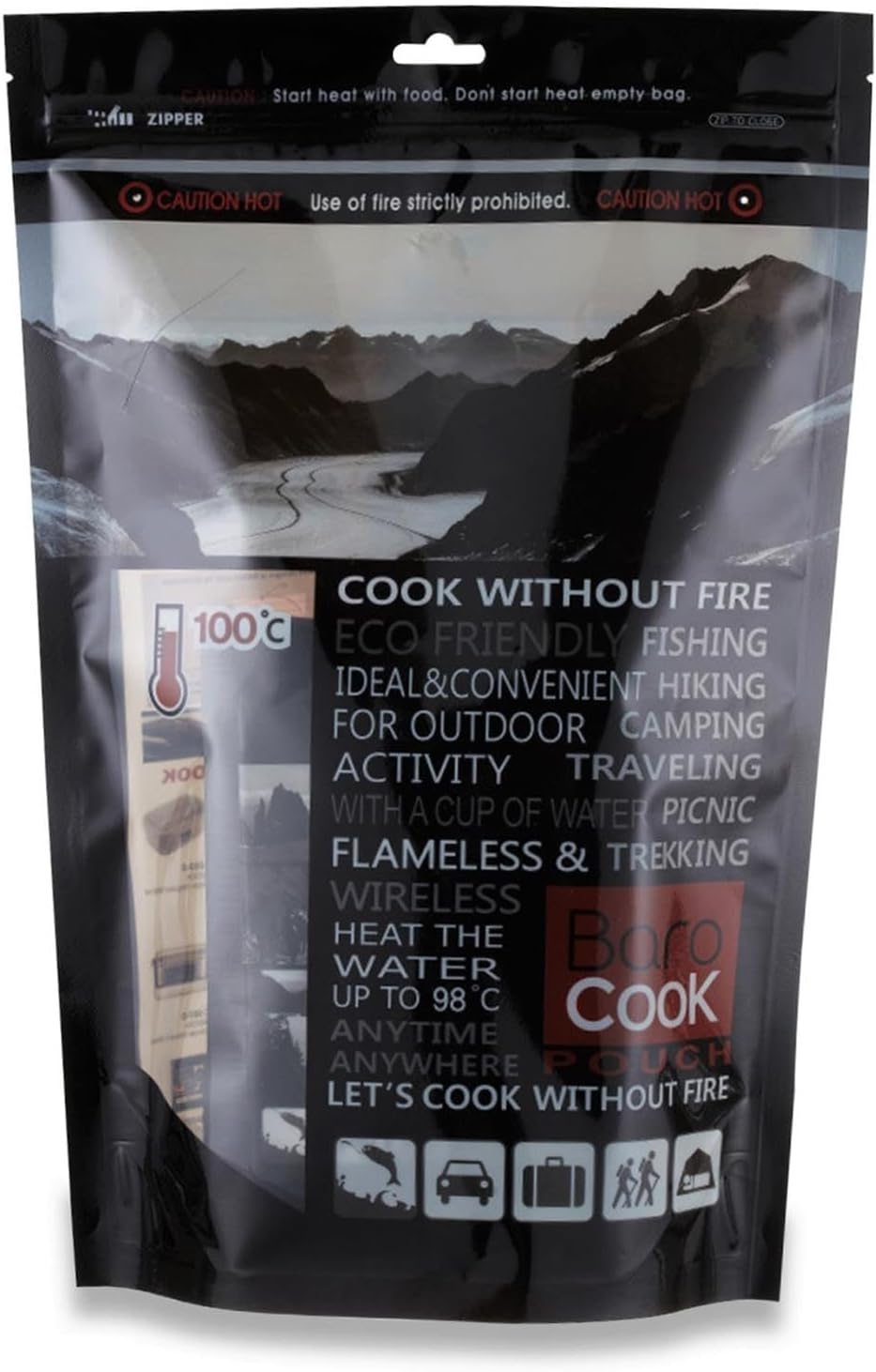 BC-911 Barocook Flameless Cooking Pouch Set 