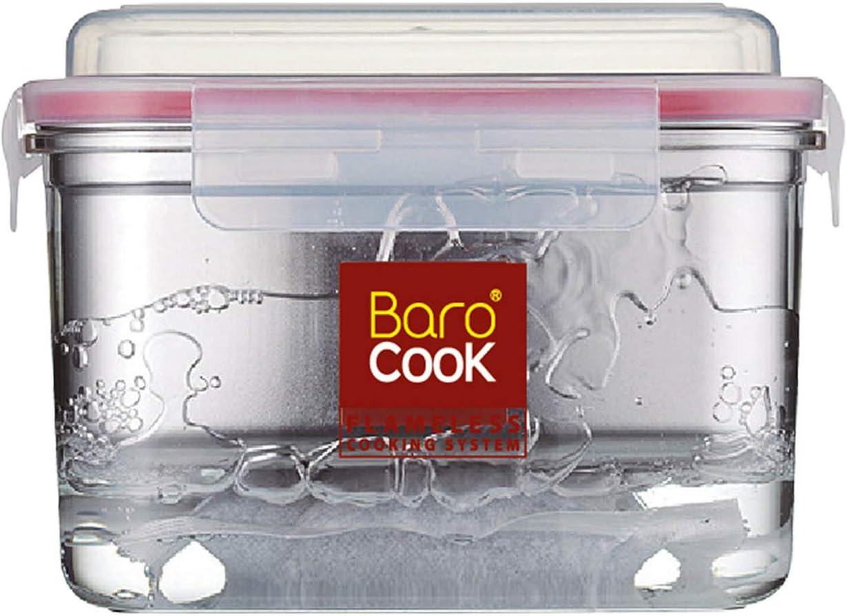 BC-007 Barocook Rectangular Flameless Cookware 1200 ml 