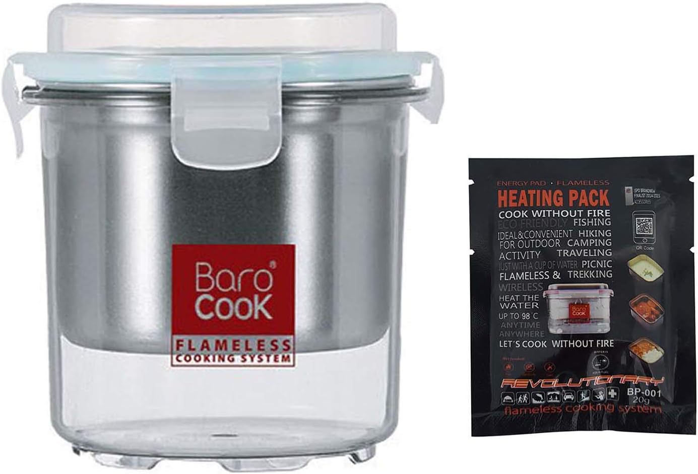 BC-001N Barocook Round Flameless Cookware 500 ml 