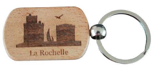Porte-clés rectangle