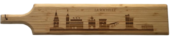 Planche à découper en bois La Rochelle