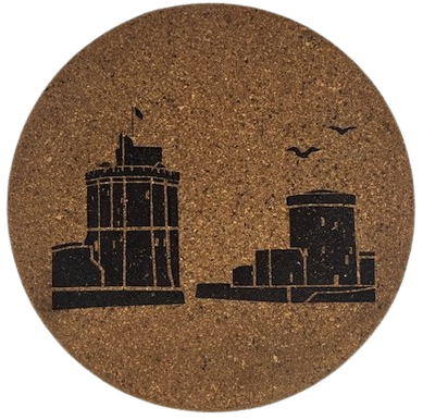 Dessous de plats en liège Diamètre 19 cm