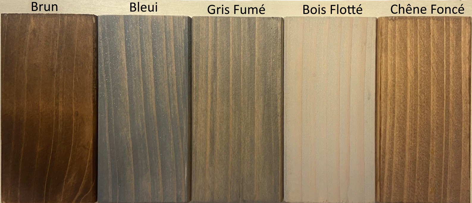 Support bougies en bois