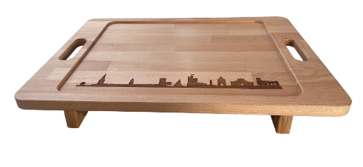 Tablette de Service en Bois