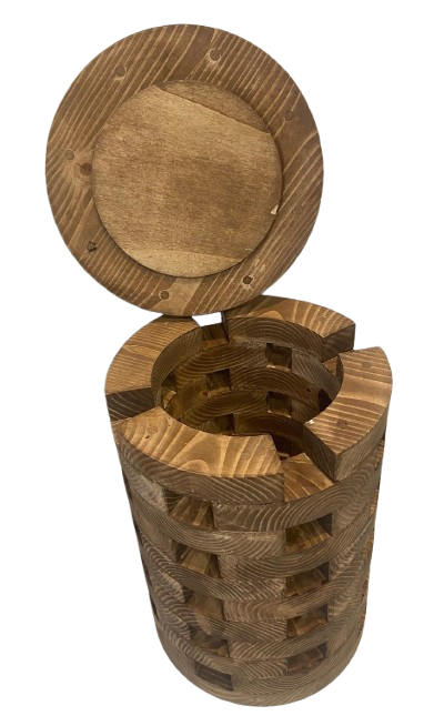 Tabouret "ARC" en Bois