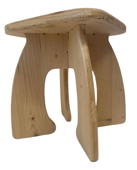 Tabouret 4 pieds arrondis