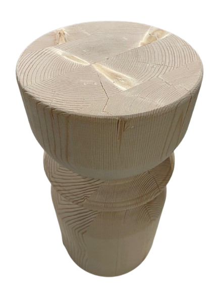 Tabouret Rond en Bois
