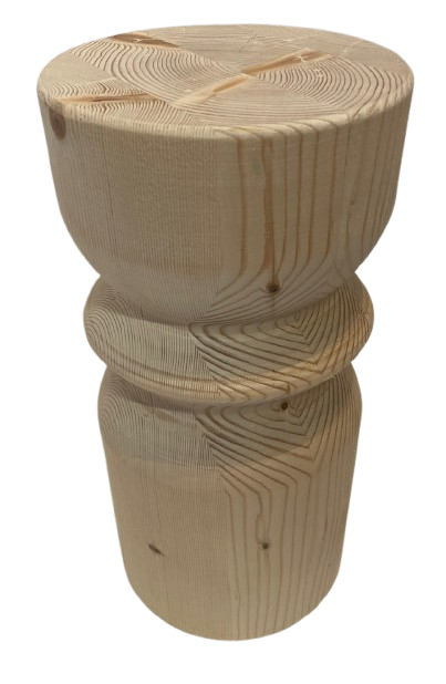 Tabouret Rond en Bois