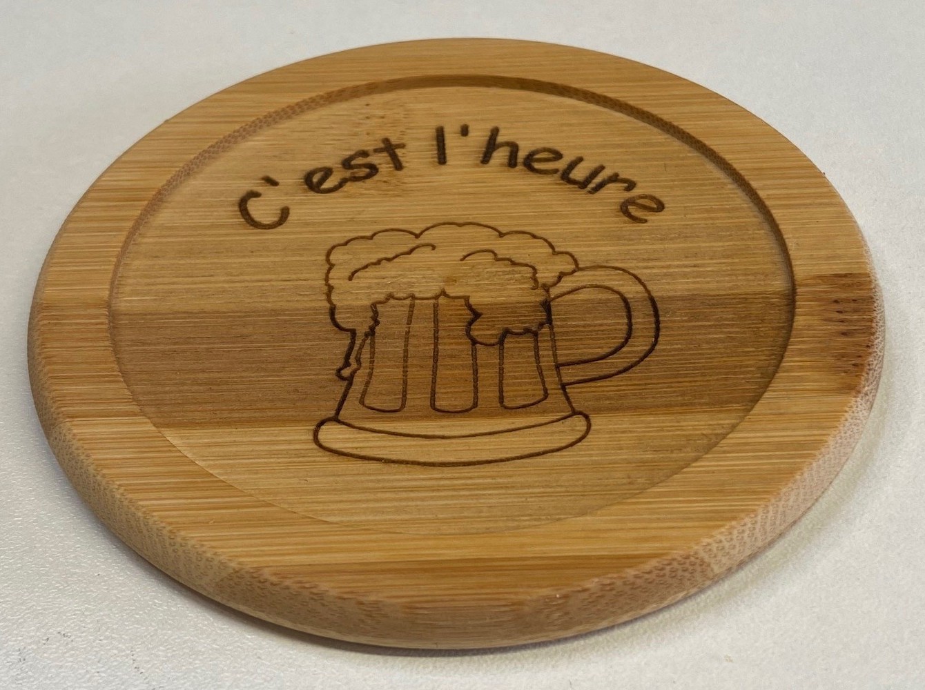 Sous-verres en bois