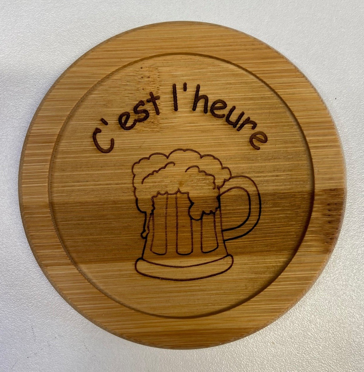 Sous-verres en bois