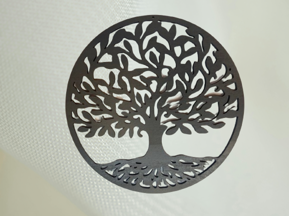 Décoration Murale en Bois Arbre de Vie