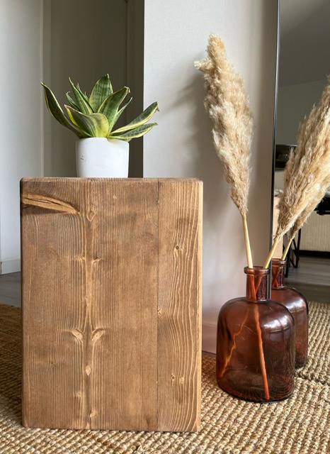 Tabouret en bois 29x29 cm