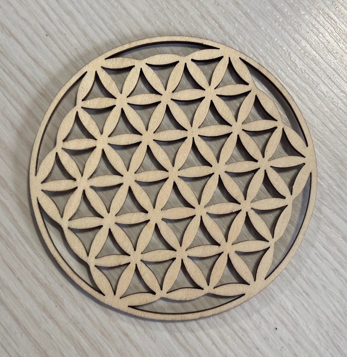 Fleur de Vie en Bois 