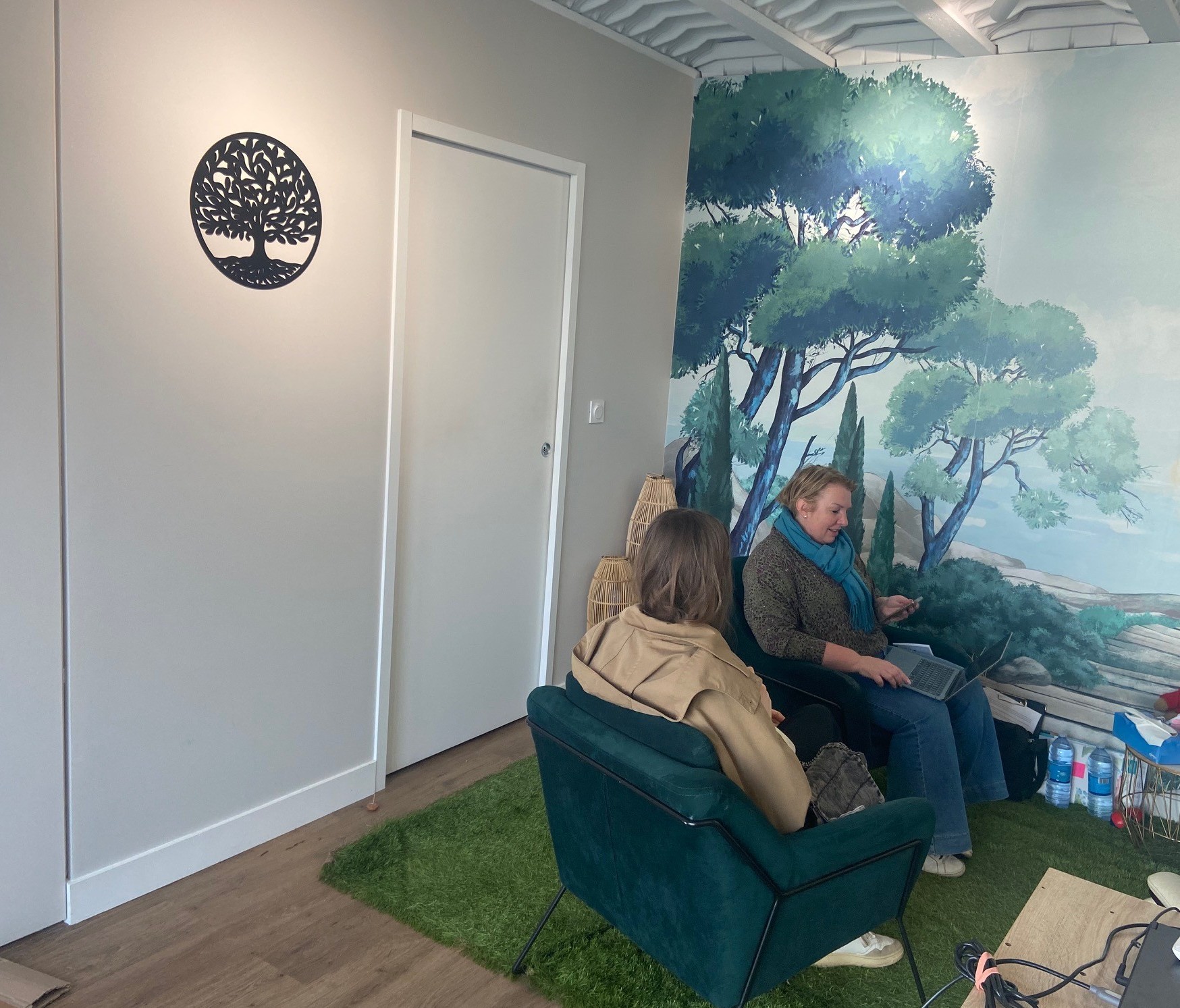 Décoration Murale en Bois Arbre de Vie