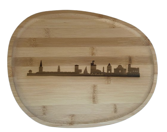Plateau apéro en bois bambou