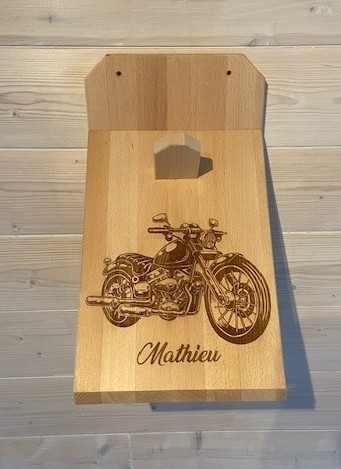 Support de casque moto