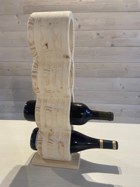 Porte 3 ou 4 bouteilles "Moun"