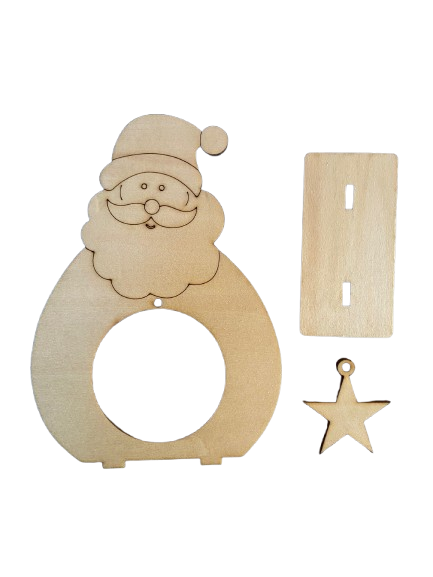 Spécial Noël: Père noël à colorier