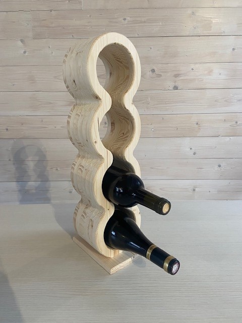 Porte 3 ou 4 bouteilles "Moun"