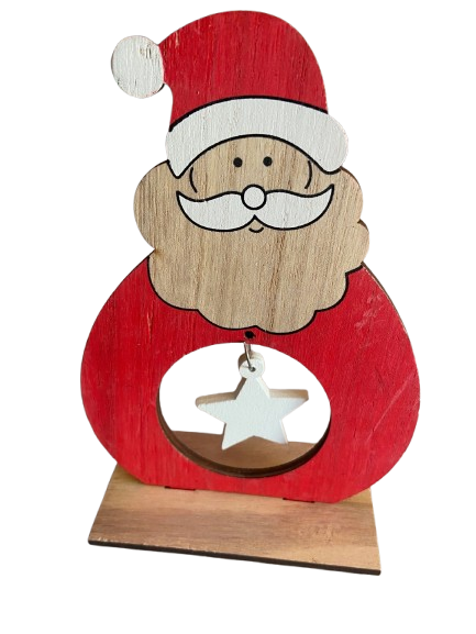 Spécial Noël: Père noël à colorier