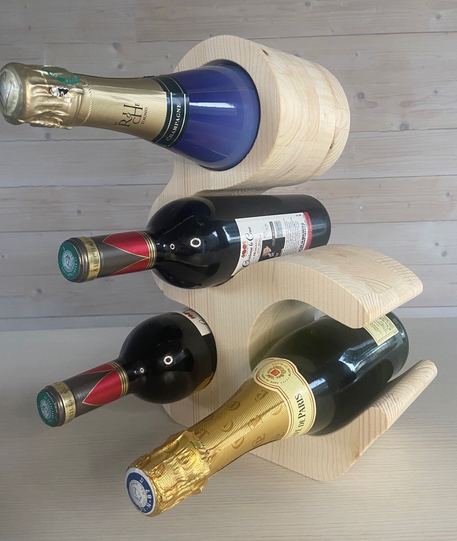 Porte 5 bouteilles "Ancre"