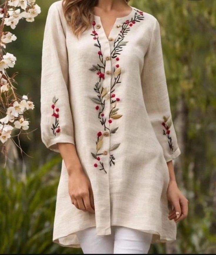 Premium Linen Embroidered Garment Collection