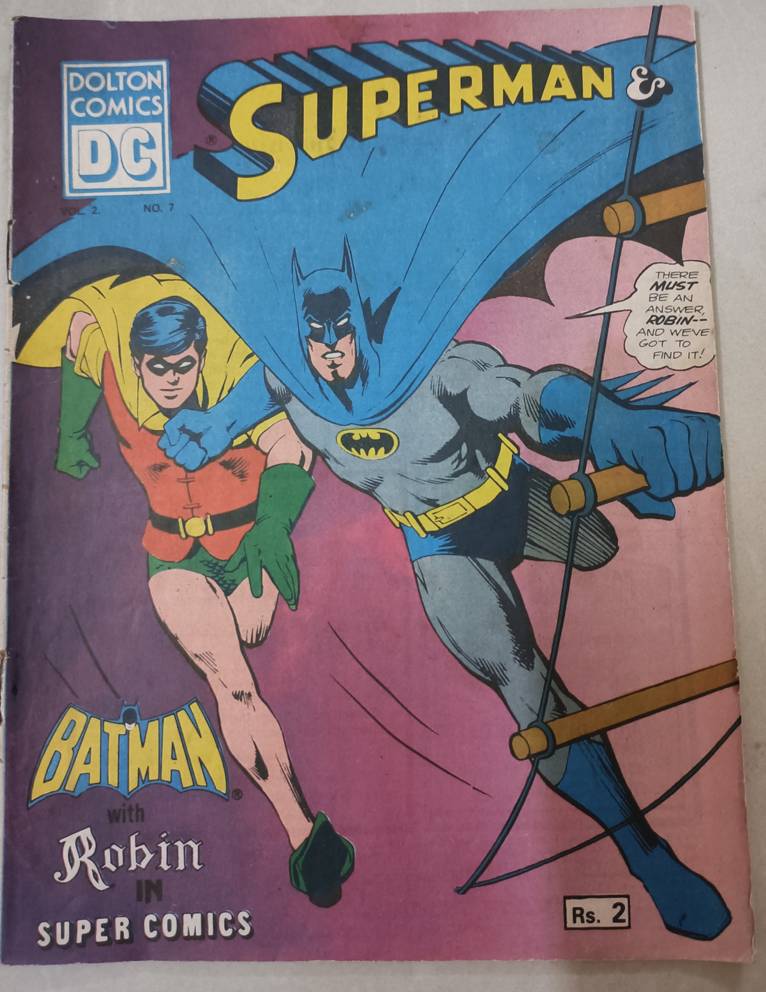 Superman & Batman Comic Book