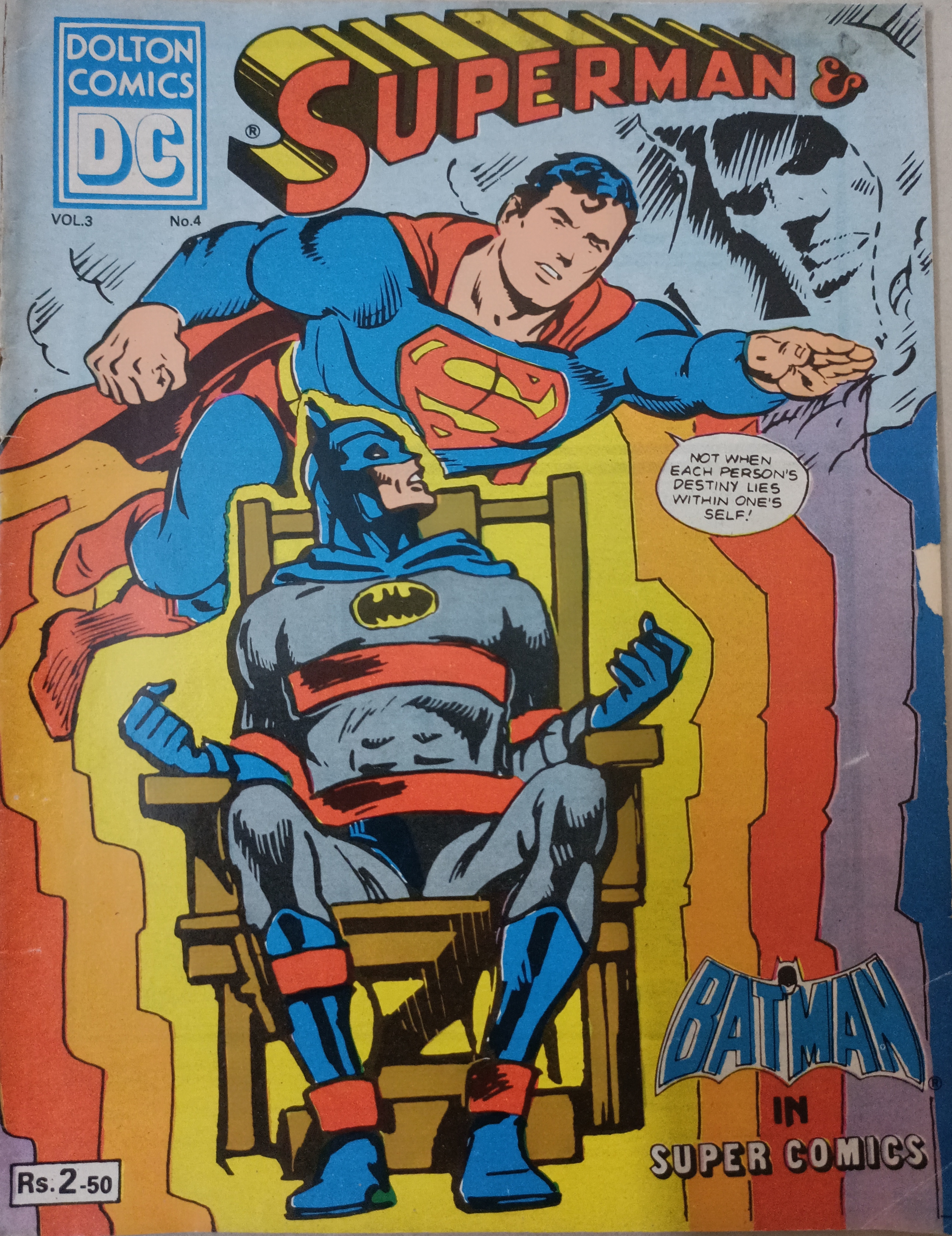 Superman & Batman Comic Book