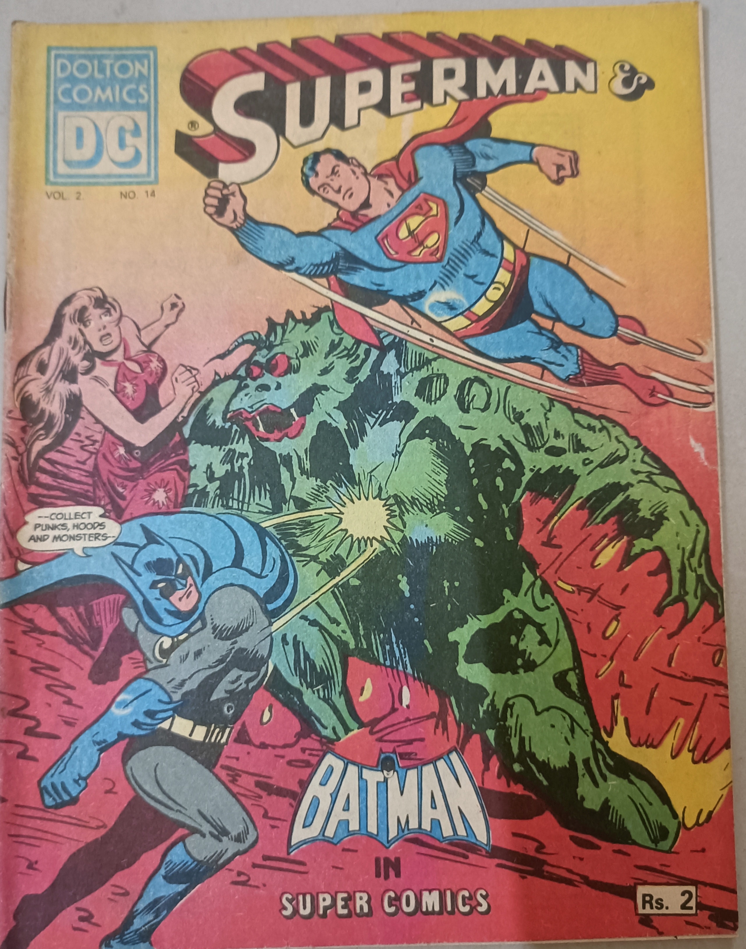Superman & Batman Comic Book